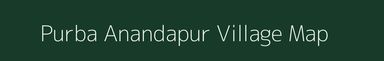 Purba Anandapur village map in Tripura