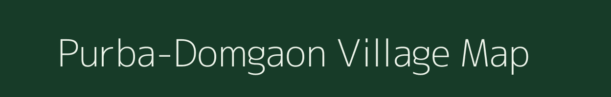 Purba-Domgaon village map in Assam