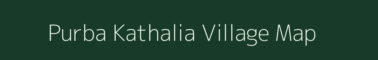 Purba Kathalia village map in Tripura