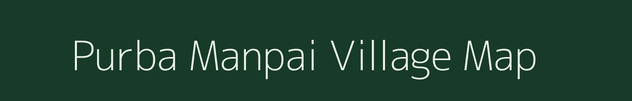 Purba Manpai village map in Tripura