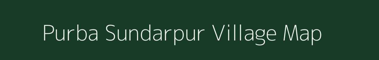 Purba Sundarpur village map in West Bengal