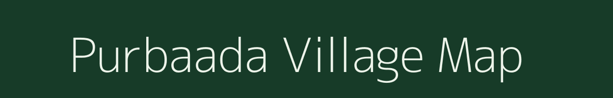 Purbaada village map in Odisha