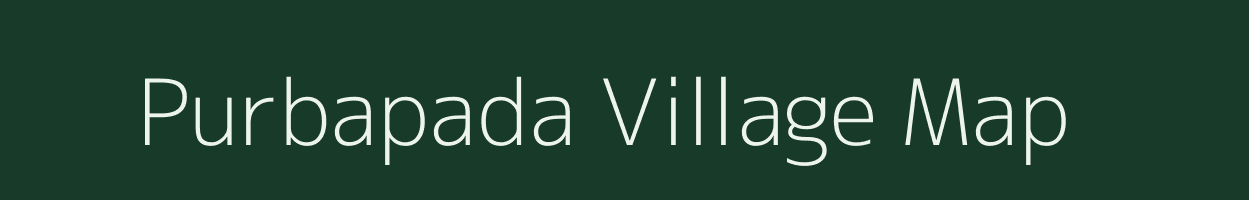 Purbapada village map in Odisha