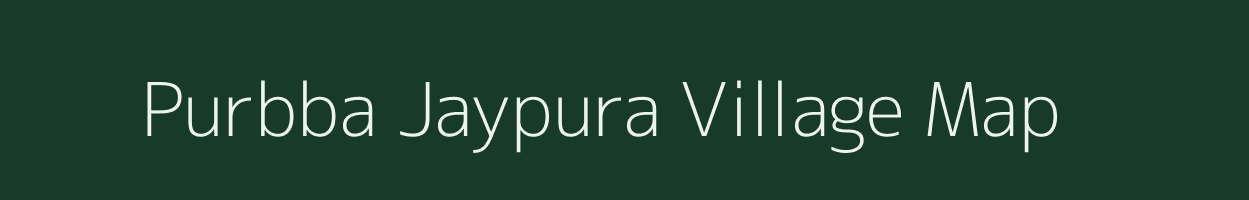 Purbba Jaypura village map in West Bengal
