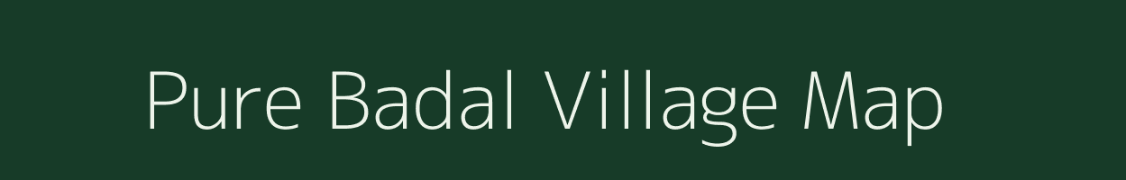 Pure Badal village map in Uttar Pradesh