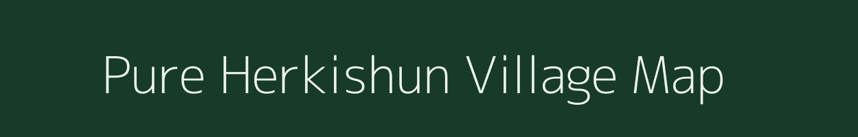 Pure Herkishun village map in Uttar Pradesh