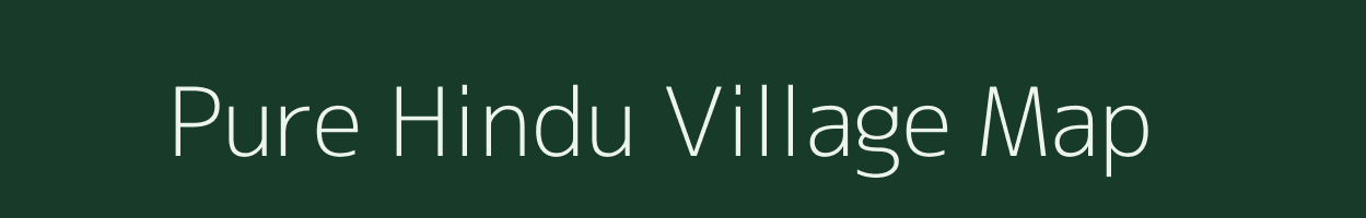 Pure Hindu village map in Uttar Pradesh