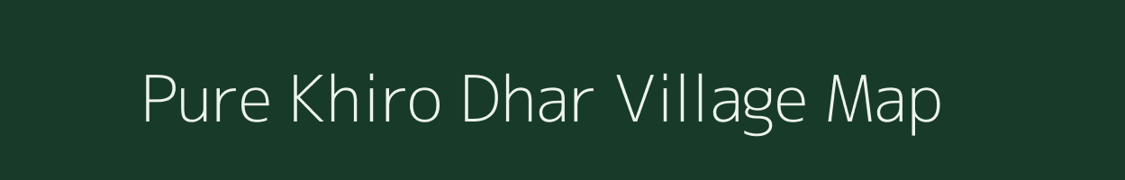 Pure Khiro Dhar village map in Uttar Pradesh
