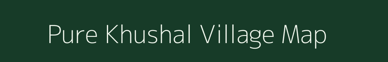 Pure Khushal village map in Uttar Pradesh