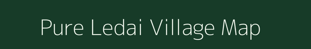 Pure Ledai village map in Uttar Pradesh