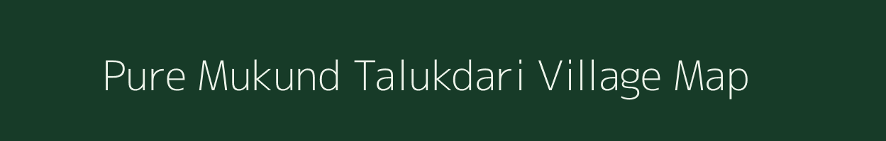 Pure Mukund Talukdari village map in Uttar Pradesh