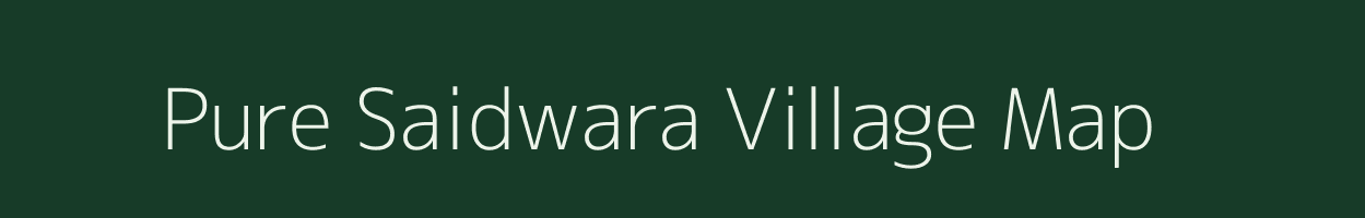 Pure Saidwara village map in Uttar Pradesh