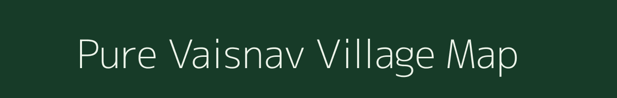 Pure Vaisnav village map in Uttar Pradesh