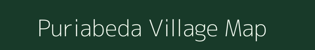 Puriabeda village map in Odisha