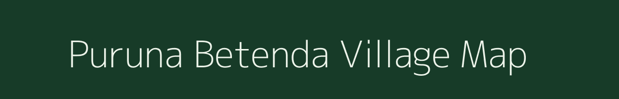 Puruna Betenda village map in Odisha