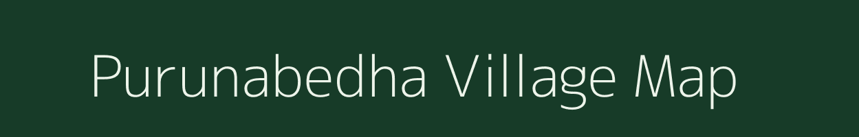 Purunabedha village map in Odisha