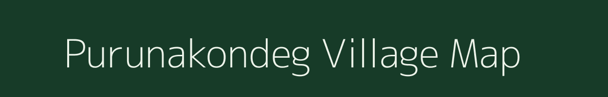 Purunakondeg village map in Odisha