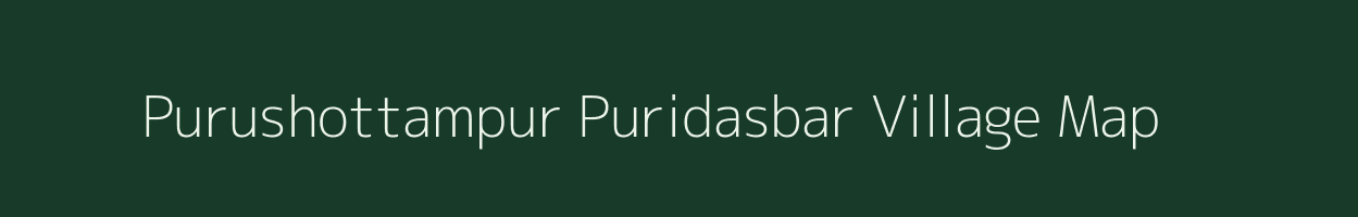 Purushottampur Puridasbar village map in West Bengal