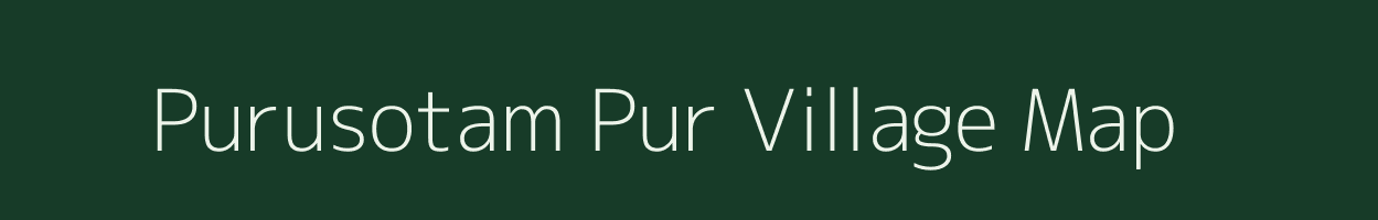 Purusotam Pur village map in Odisha
