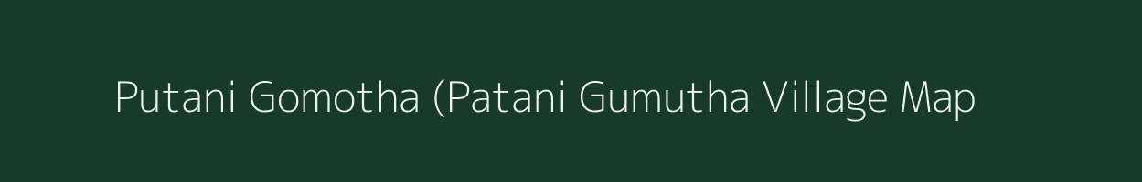 Putani Gomotha (Patani Gumutha village map in Assam