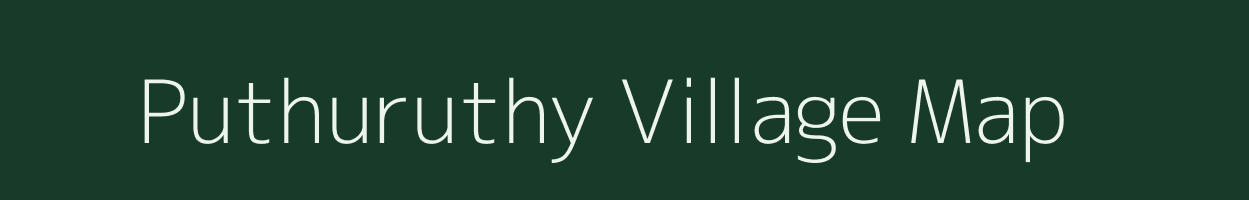 Puthuruthy village map in Kerala