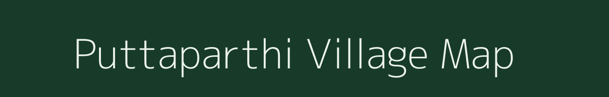 Puttaparthi village map in Andhra Pradesh