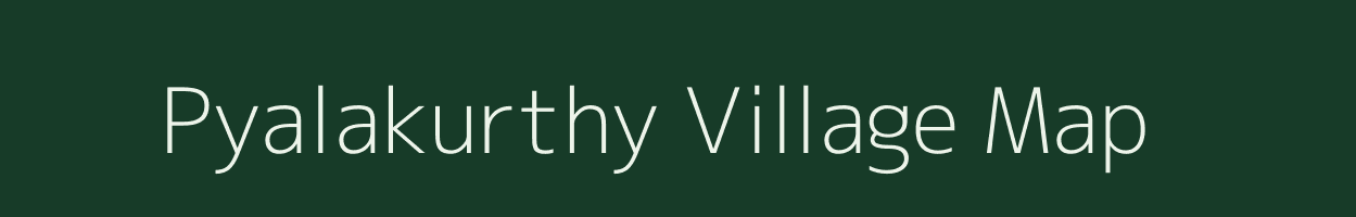 Pyalakurthy village map in Andhra Pradesh