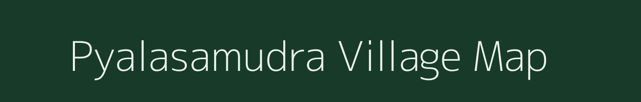 Pyalasamudra village map in Karnataka