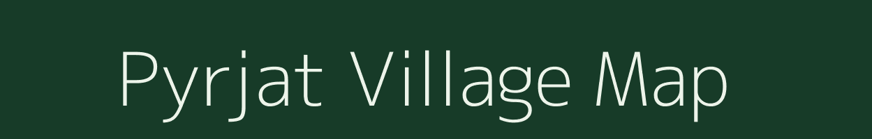 Pyrjat village map in Meghalaya