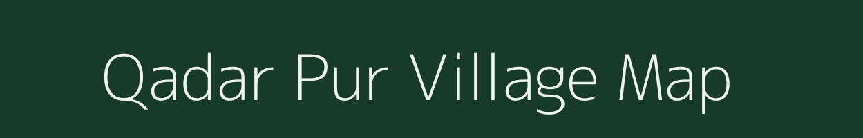 Qadar Pur village map in Jammu & Kashmir