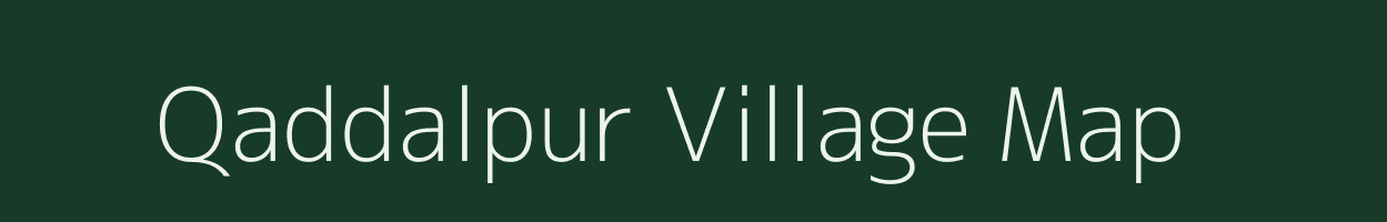 Qaddalpur village map in Uttar Pradesh