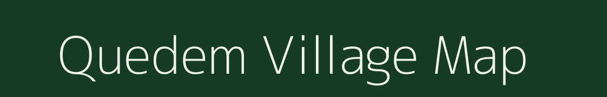 Quedem village map in Goa