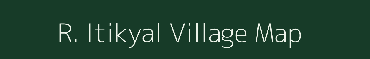 R. Itikyal village map in Andhra Pradesh