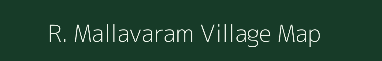 R. Mallavaram village map in Andhra Pradesh