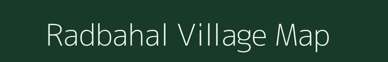 Radbahal village map in Odisha