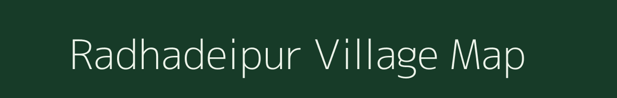 Radhadeipur village map in Odisha