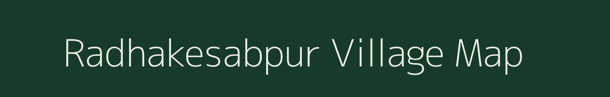 Radhakesabpur village map in Odisha