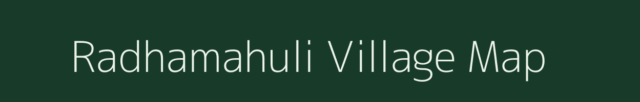 Radhamahuli village map in West Bengal