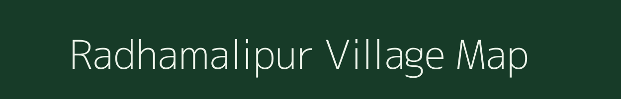 Radhamalipur village map in Odisha