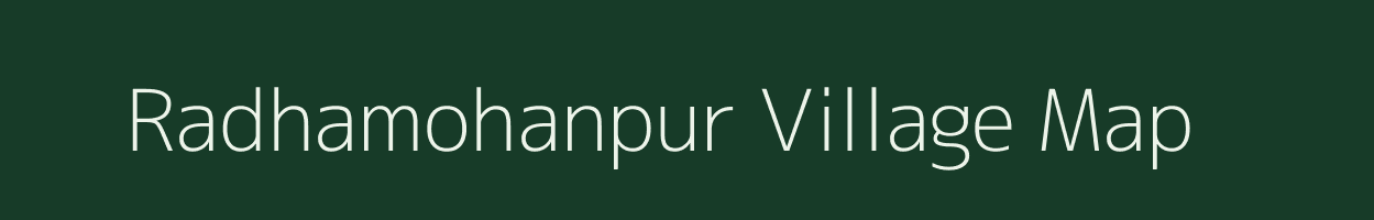 Radhamohanpur village map in Tripura