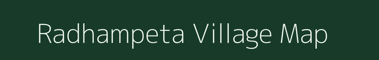 Radhampeta village map in Andhra Pradesh