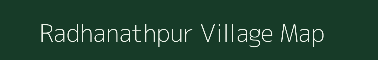 Radhanathpur village map in West Bengal