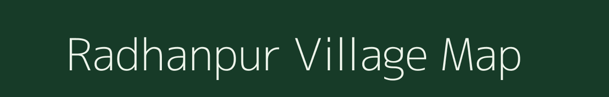 Radhanpur village map in Uttar Pradesh