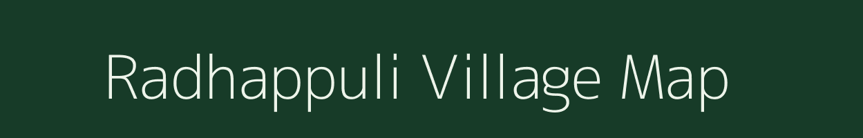 Radhappuli village map in Tamil Nadu