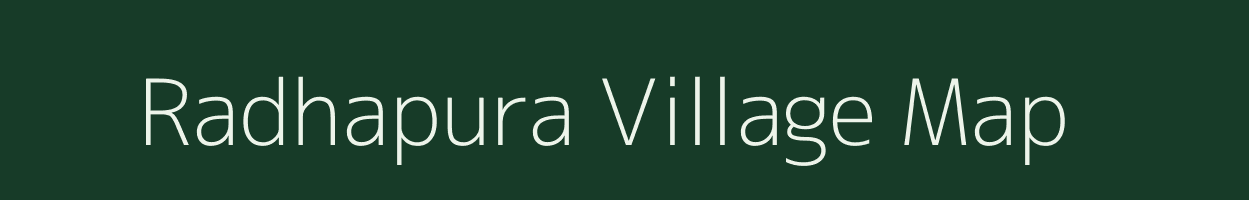 Radhapura village map in Madhya Pradesh