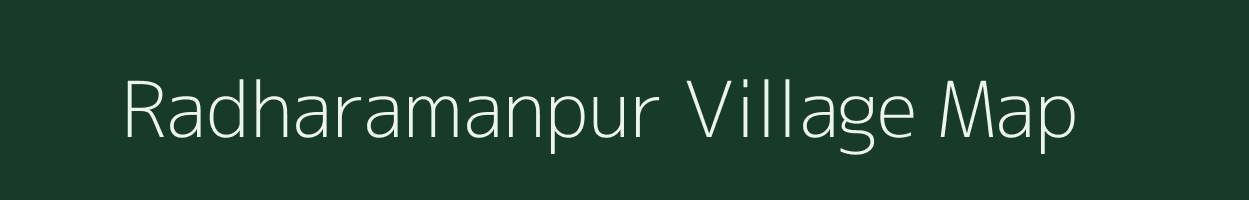 Radharamanpur village map in West Bengal