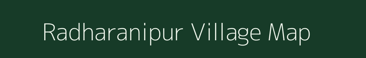 Radharanipur village map in West Bengal