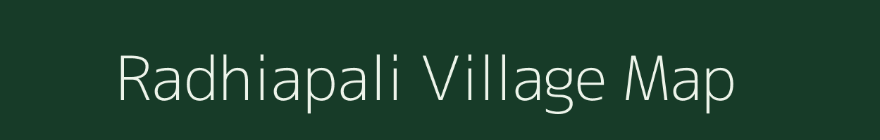 Radhiapali village map in Odisha