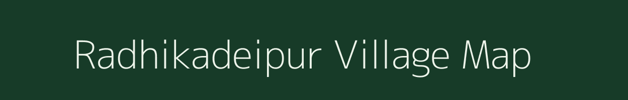 Radhikadeipur village map in Odisha