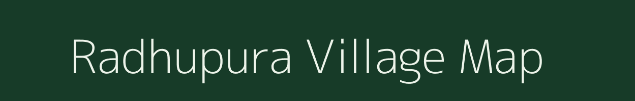 Radhupura village map in Gujarat